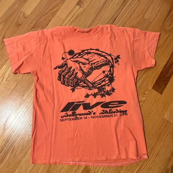 Post Malone Orange Graphic Tee - Picture 1 of 3